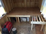 Habor Freight homemade camper trailer