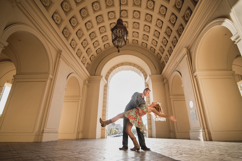 Allison and Christian | Pasadena City Hall and Disney Concert Hall Engagement Photography Session