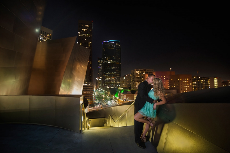 Allison and Christian | Pasadena City Hall and Disney Concert Hall Engagement Photography Session