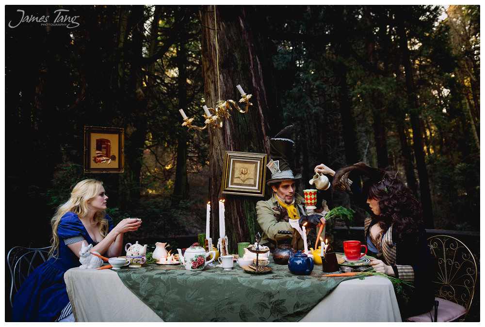 Alice In Wonderland Tea Party, High Fashion Concept