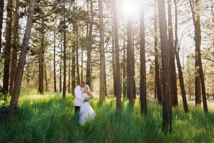 Allison and Christian | Big Bear wedding photography