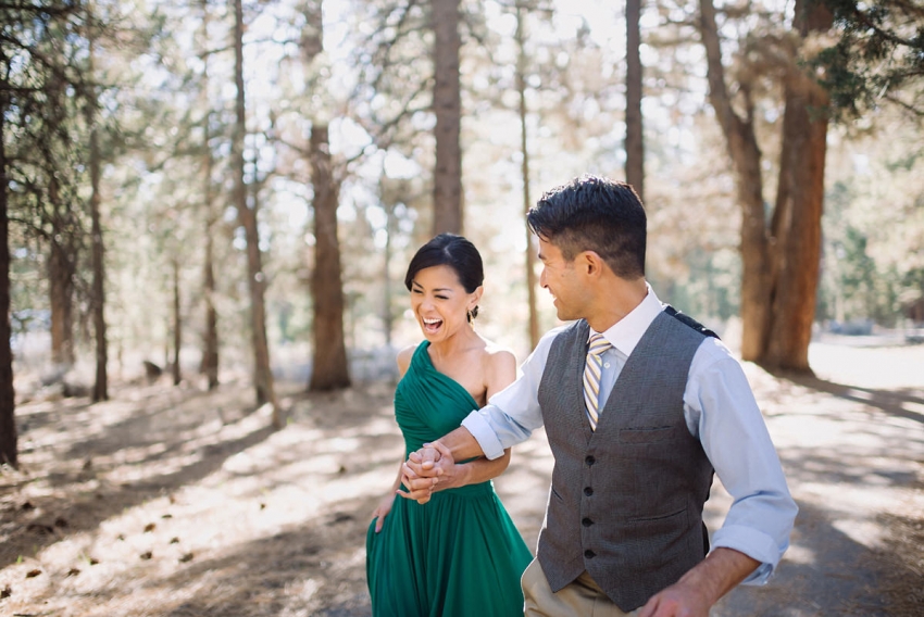 Cyndi and Danny | Big Bear Engagement Photographer