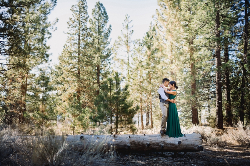 Cyndi and Danny | Big Bear Engagement Photographer