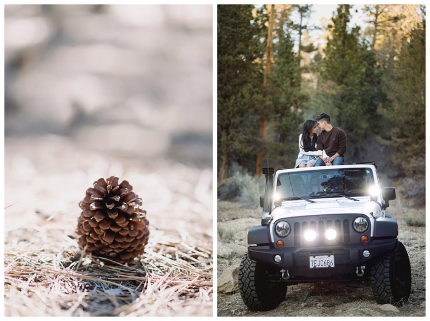 Cyndi and Danny | Big Bear Engagement Photographer