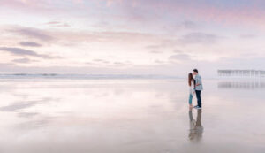 San Diego Sunset Cliffs Engagement Photography Session